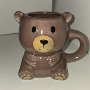 Midwood Brands Figural Brown Bear 14oz Ceramic Mug